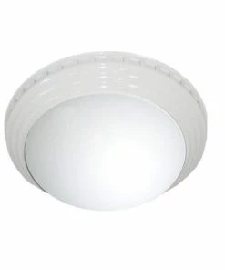 Hot Sale ✨ Ventamatic NuVent 100 CFM White Deco Dome Light with Fan NXMD1001WHUPS - Ceiling Fans 🛒