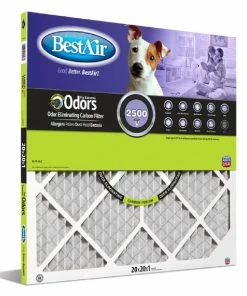 Buy ⌛ Bestair 20 x 20 x 1 Merv 11 Allergen/Odor Reduction Carbon Air Filter - PF2020-1 - Furnace Filters & Maintenance 👍