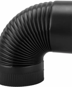 Best Sale 😉 Imperial Mfg 6" Corrugated Black Stove Pipe Elbow BM0023 - Fireplace Accessories 🎉 -Heating Shop 214d978c1c313b2deb4a2d055a111ce0f33f8a95 corregated 1