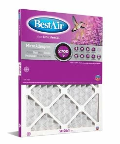 Cheap 🧨 Bestair 14 x 20 x 1 Merv 12 Pleated Furnace Filter - B1-1420-12-6 - Furnace Filters & Maintenance 💯
