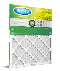 Flash Sale 🌟 Bestair 20 x 25 x 1 Merv 8 Pleated Furnace Filter - B1-2025-8-12 - Furnace Filters & Maintenance 🛒