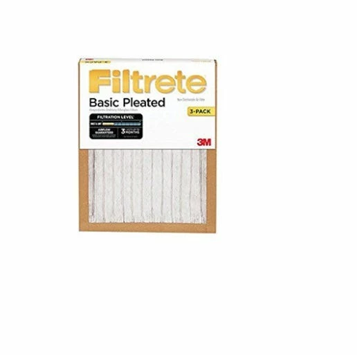 Budget ⌛ 3Pk Filtrete Basic Pleated Filter 20x20x1 (FBA02CI-3PK-2) - Furnace Filters & Maintenance ⌛ 5 Budget ⌛ 3Pk Filtrete Basic Pleated Filter 20x20x1 (FBA02CI-3PK-2) - Furnace Filters & Maintenance ⌛ - Image 3