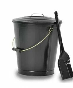 Wholesale 😀 Imperial Manufacturing Group Gray Metal Black Ash Bucket And Shovel Kit LT0160 - Fireplace Accessories 👍