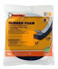 Cheap ✨ Frost King Sponge Rubber Foam Weatherseal - R734/8 - Weather Stripping ⭐