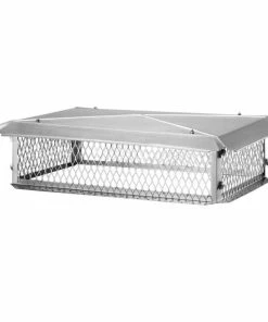 Budget ❤️ HY-C HY - C BigTop 10 Inch x 14 Inch Stainless Steel Multi - Flue Chimney Cap - 8 Inch Height - Fireplace Accessories 😍