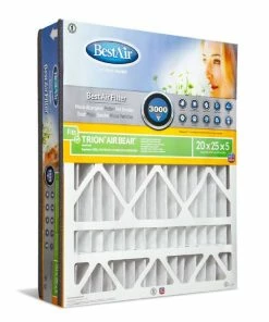 Best deal 🔥 Bestair 20 x 25 x 5 Merv 13 Pleated Furnace Filter - AB2025-13R - Furnace Filters & Maintenance ⌛
