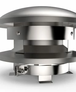 Budget ✨ Selkirk 6 Inch Stainless Steel Rain Cap - 206800 - Fireplace Accessories 👍