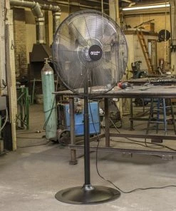 Budget 💯 Various Brands Comfort Zone High-Velocity Pedestal Shop Fan, 30" - FS-750-4 - Fans 🛒 -Heating Shop 62a702ce0bfb77aeb476fe56eb378e80a23684ca 26220001 7