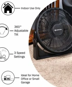 New 🥰 Comfort Zone High Velocity Turbo Fan, 20" - CZ700T - Fans 😍 -Heating Shop 6f8dde8d3b61c6bd24533d9325b9bdc71461de55 85615036 3