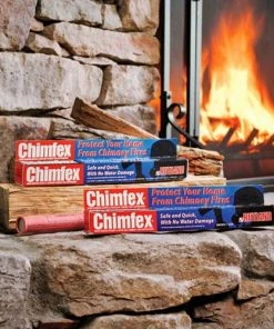 Best Pirce 😍 Chimfex Rutland Fire Suppressant Toss in Stick 3412 - Firebrick 🔔