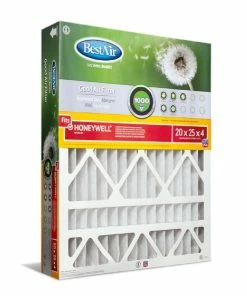 Coupon 🤩 Bestair 20 x 25 x 4 Merv 8 Honeywell Air Filter - HW2025-8R - Furnace Filters & Maintenance 😀