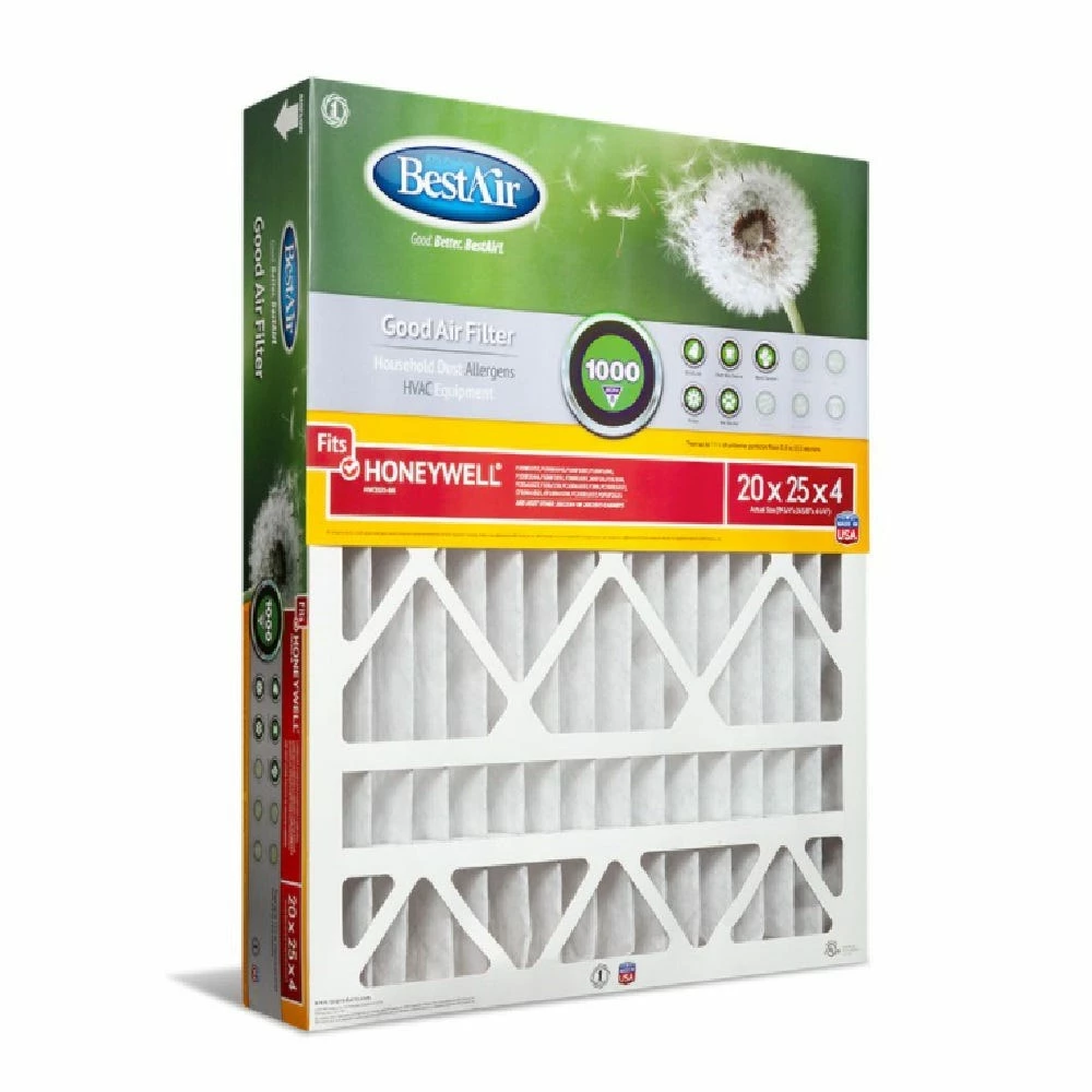 Coupon 🤩 Bestair 20 x 25 x 4 Merv 8 Honeywell Air Filter - HW2025-8R - Furnace Filters & Maintenance 😀 3 Coupon 🤩 Bestair 20 x 25 x 4 Merv 8 Honeywell Air Filter - HW2025-8R - Furnace Filters & Maintenance 😀