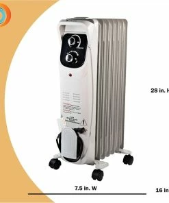 Buy 🧨 Comfort Zone Deluxe Oil Filled Heater - CZ8008 - Oil Heaters ⌛ -Heating Shop 859c54272f4448357ca17c132ead91a3f52858ef 3520176 2