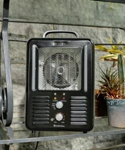 Promo ✨ Various Brands Powergear by Comfort Zone Milkhouse Utility Heater - CZ798BK - Electric Heaters ❤️ -Heating Shop 9322cd58e8418af183f185f64c40996d0d614be5 3400228 3