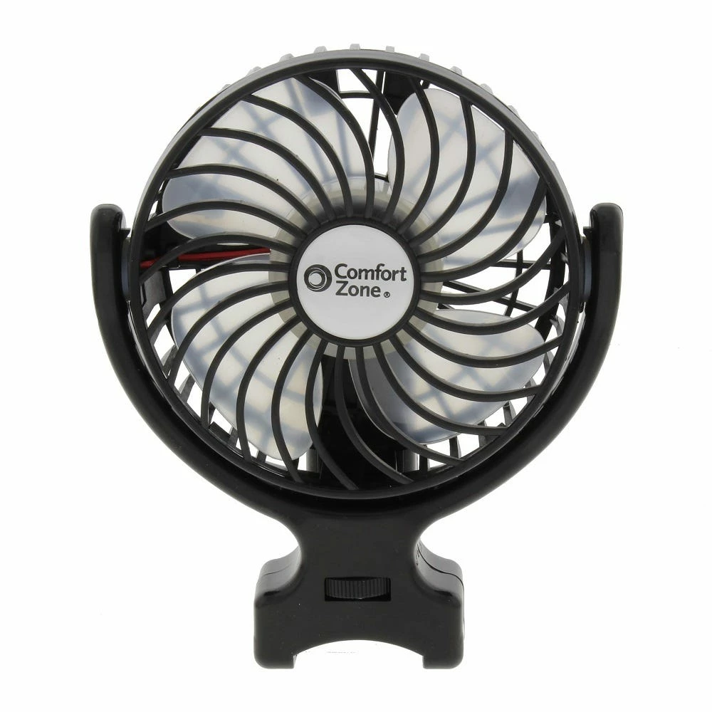 Cheap 😍 Comfort Zone 4" Handheld Rechargeable Fan Assorted Colors - CZBT5BAS - Fans ⭐ 5 Cheap 😍 Comfort Zone 4" Handheld Rechargeable Fan Assorted Colors - CZBT5BAS - Fans ⭐ - Image 3