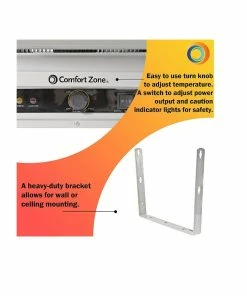 Flash Sale ✨ Comfort Zone 240V 5000W Garage Heater - CZ220 - Electric Heaters ✔️ -Heating Shop 9c4f73335c08a93d96f5c0fa4f3c617b40cc19e1 3400363 2