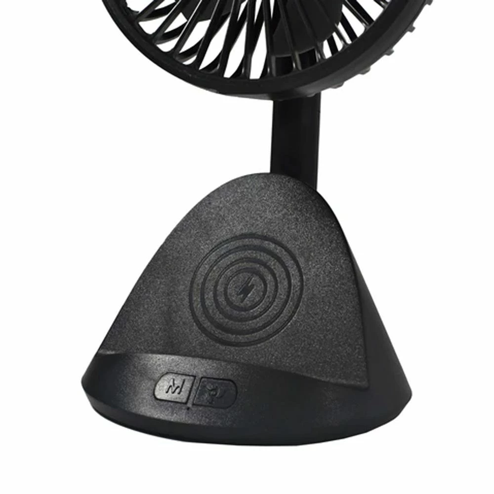 Buy ✨ Comfort Zone 4" Personal Rechargeable Fan with Wireless Phone Charger - CZPF401BK - Fans 🧨 9 Buy ✨ Comfort Zone 4" Personal Rechargeable Fan with Wireless Phone Charger - CZPF401BK - Fans 🧨 - Image 7