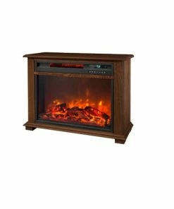 Flash Sale 🛒 Warm Living Traditional Style Infrared Fireplace Heater WLFPL18 - Electric Heaters 😀