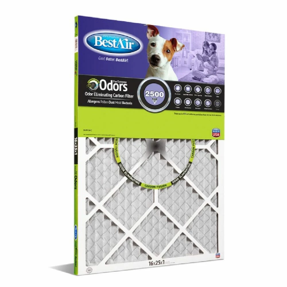 Top 10 😉 Bestair 16 x 25 x 1 Merv 11 Allergen/Odor Reduction Carbon Air Filter - PF1625-1 - Furnace Filters & Maintenance 😉 3 Top 10 😉 Bestair 16 x 25 x 1 Merv 11 Allergen/Odor Reduction Carbon Air Filter - PF1625-1 - Furnace Filters & Maintenance 😉