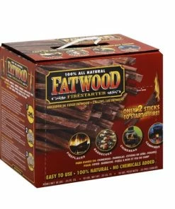 Deals 🧨 Various Brands Fatwood Firestarter 10 Lb Box - Logs ❤️