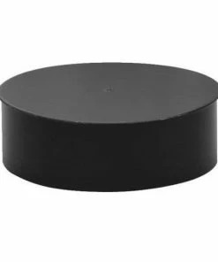 Budget 🤩 Imperial Manufacturing Cap Cleanout Tee 24 G Black 8 inch BM0031 - Fireplace Accessories 🤩