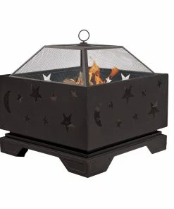 Best Pirce 🧨 Pleasant Hearth Stargazer Deep Bowl Fire Pit - OFW314S - Heaters, Furnaces & Fireplaces 🛒