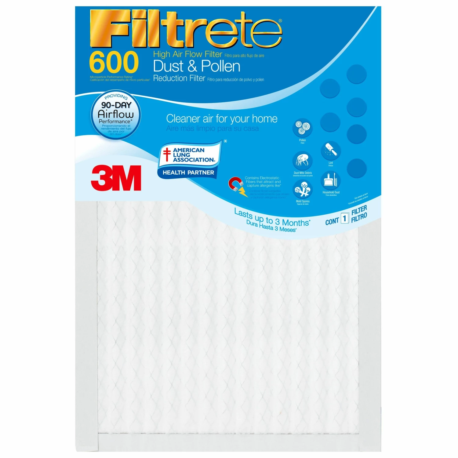 Best Pirce π Filtrete Dust & Pollen Reduction Filter 20x25x1 (9833DC-6) - Furnace Filters & Maintenance π 4 Best Pirce π Filtrete Dust & Pollen Reduction Filter 20x25x1 (9833DC-6) - Furnace Filters & Maintenance π - Image 2