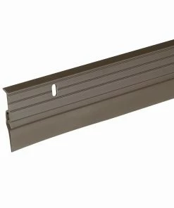 Best Pirce 💯 Frost King 36" Bronze Aluminum and Vinyl Door Sweep - B59/36H - Weather Stripping 🥰