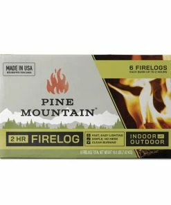 Wholesale 😀 Pine Mountain 2hr Traditional Firelogs 6 Pack - 41525-01201 ❤️
