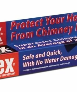 Best Pirce 😍 Chimfex Rutland Fire Suppressant Toss in Stick 3412 - Firebrick 🔔 -Heating Shop e9ebf320faf018b766e9dbb63a0034ae7cf9f458 chimfex box new