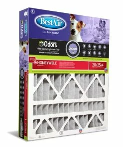 Hot Sale ⌛ Bestair 20 x 25 x 4 Merv 11 Carbon Honeywell Air - PFHW2025-11CR - Furnace Filters & Maintenance ⌛