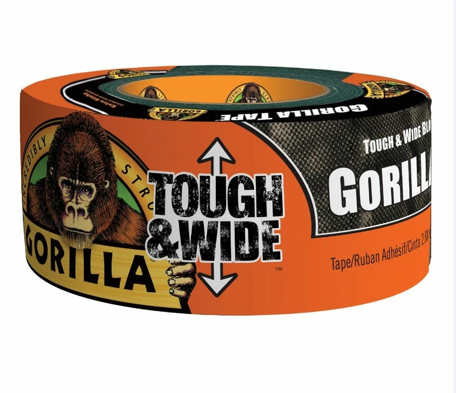 Flash Sale ๐ Gorilla Glue Tough & Wide Black Gorilla Tape - 6003001 ๐ 3 Flash Sale ๐ Gorilla Glue Tough & Wide Black Gorilla Tape - 6003001 ๐