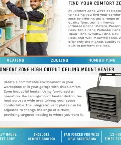 Cheapest โญ Comfort Zone 240V 10000W Garage Heater - CZ260ER - Electric Heaters ๐ 17 Cheapest โญ Comfort Zone 240V 10000W Garage Heater - CZ260ER - Electric Heaters ๐ -Heating Shop edcf76fda3a76ba98416258f5dea397b7f3db8fb 3400368 7