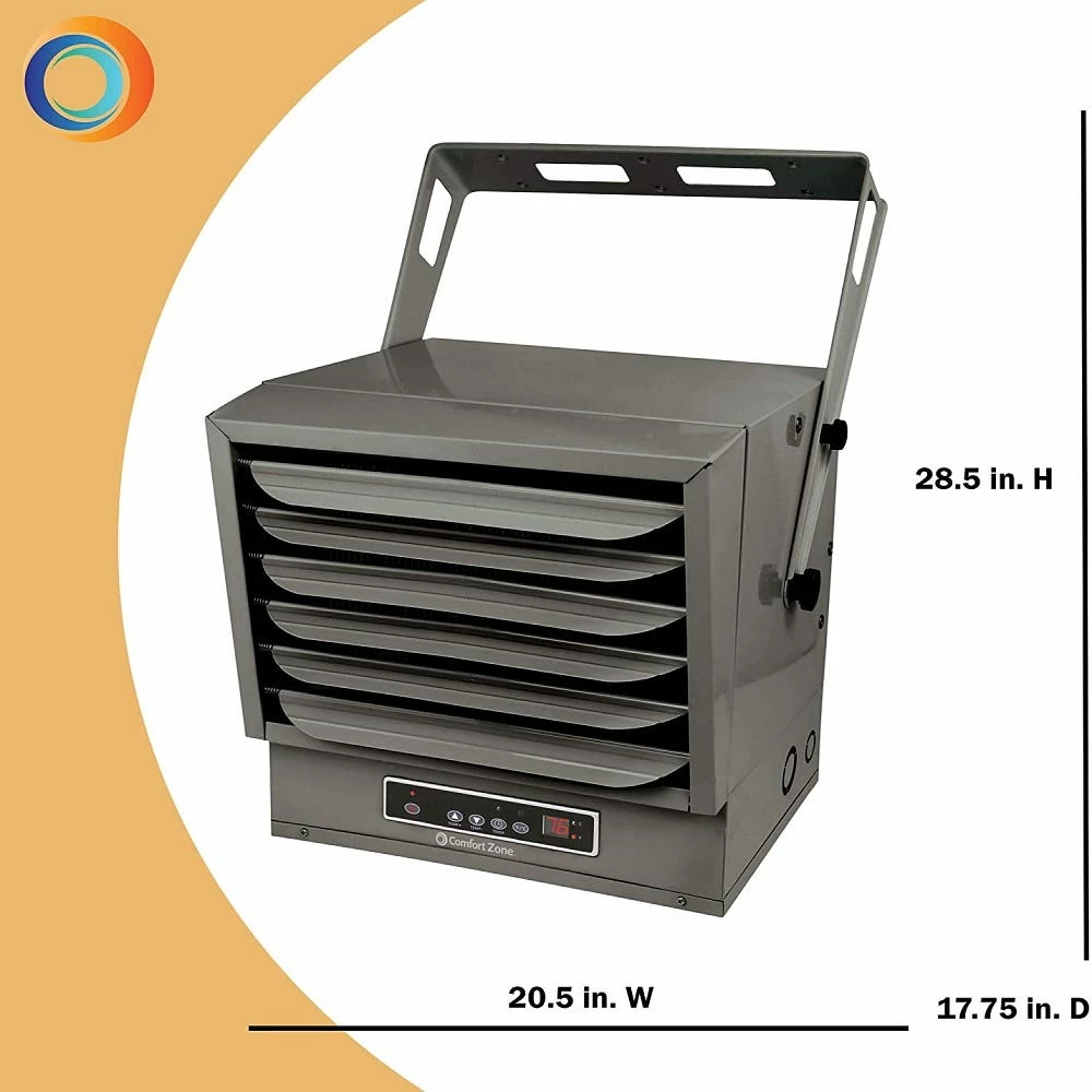Cheapest โญ Comfort Zone 240V 10000W Garage Heater - CZ260ER - Electric Heaters ๐ 4 Cheapest โญ Comfort Zone 240V 10000W Garage Heater - CZ260ER - Electric Heaters ๐ - Image 2