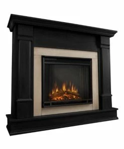 Cheap 🔥 Real Flame Silverton Electric Fireplace G8600E - Electric Heaters 🔔